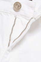 Thumbnail for your product : Isabel Marant Ronny Broderie Anglaise-trimmed High-rise Straight-leg Jeans
