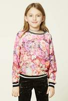 Thumbnail for your product : Forever 21 FOREVER 21+ Girls Floral Print Top (Kids)