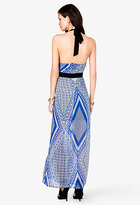 Thumbnail for your product : Forever 21 Tribal Print Halter Dress