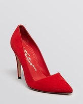 Thumbnail for your product : Alice + Olivia Pointed Toe Pumps - Dina High Heel