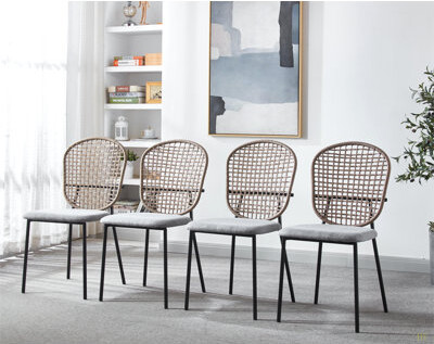 Bay Isle Home Chair,Set Of 4,Dining Chair,Coffee Chair Elegant Design For Multiple Spaces With Easy Assembly