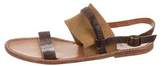 Thumbnail for your product : Golden Goose Deluxe Brand 31853 Embossed Multistrap Sandals