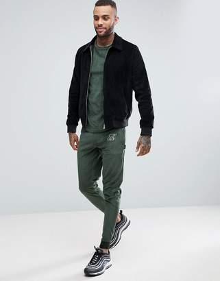 Ascend Skinny Fit Velour Joggers
