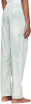 Thumbnail for your product : Tekla Off-White Organic Cotton Pyjama Pants