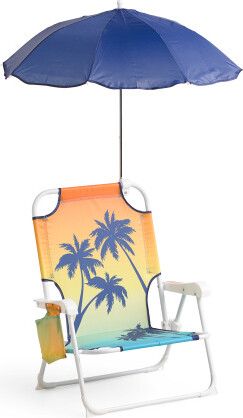 TJMAXX Toddler Sunset Palm Tree Beach Chair - ShopStyle