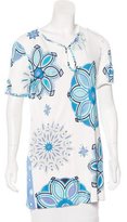 Thumbnail for your product : Emilio Pucci Printed Short Sleeve Tunic