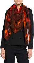Thumbnail for your product : Stella McCartney Abstract Leopard Print Scarf