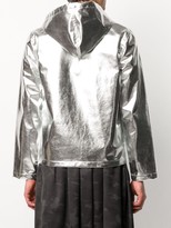 Thumbnail for your product : Comme des Garcons Metallic Short Hooded Jacket