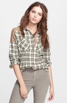 Thumbnail for your product : Free People 'Catch Up with Me' Cotton Shirt