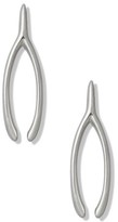 Thumbnail for your product : Tory Burch Sterling Silver Wishbone Earring