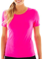 Thumbnail for your product : JCPenney Xersion Seamless Short-Sleeve Tee