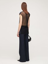 Thumbnail for your product : Rochas Cady Top W/ Contrast Lace