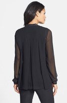 Thumbnail for your product : Elie Tahari 'Gracie' Embellished Silk Blouse