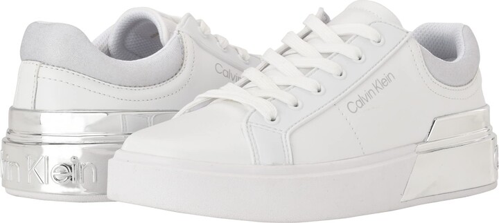 Calvin Klein White Women's Sneakers & Athletic Shoes | ShopStyle
