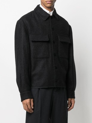 Lemaire Pointed Collar Shirt Jacket
