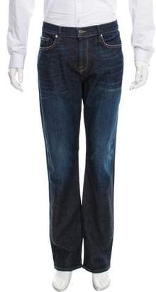 Frame Denim Cropped Straight-Leg Jeans w/ Tags