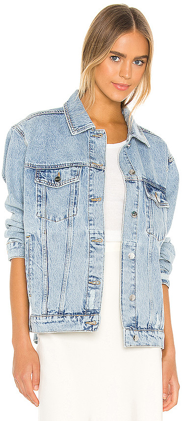 m and s denim jacket