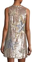 Thumbnail for your product : Parker Allegra Sleeveless A-line Sequined Cocktail Dress