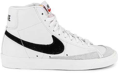 nike blazer mid womens black high top sneakers