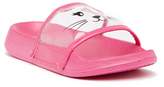 Thumbnail for your product : Capelli of New York Transparent Kitty Slide Sandal (Toddler & Little Kid)