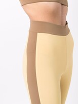 Thumbnail for your product : Vaara Kai contrast-panel leggings