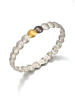 Thumbnail for your product : Gurhan Lentil 24K Yellow Gold & Sterling Silver Bangle Bracelet