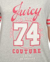 Thumbnail for your product : Juicy Couture Varsity 74 Hi/Low Tee