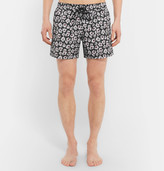 Thumbnail for your product : Paul Smith Slim-Fit Mid-Length Floral-Print Swim Shorts