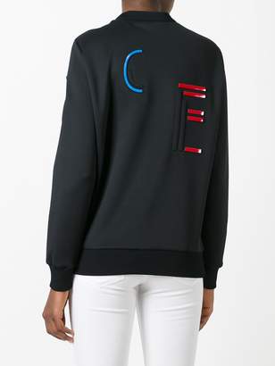 Versace logo print sweatshirt