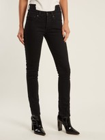 Thumbnail for your product : Vetements X Levi's Reworked High-rise Skinny-leg Jeans - Black