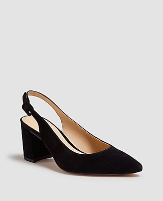 ann taylor black pumps