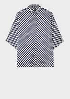 Thumbnail for your product : Paul Smith Women's Navy Polka Dot Three-Quarter Sleeve Shirt