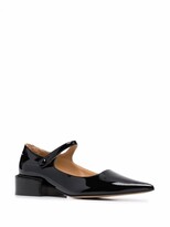 Thumbnail for your product : MM6 MAISON MARGIELA Pointed-Toe Ballerina Shoes