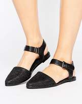 Thumbnail for your product : Vero Moda Buckle 2part Flat Shoe