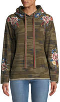 Thumbnail for your product : Johnny Was Plus Size Darielle Embroidered Hoodie Sweatshirt