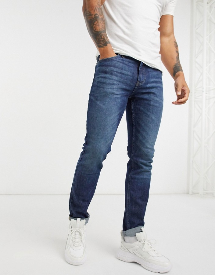 calvin klein slim fit stretch jeans