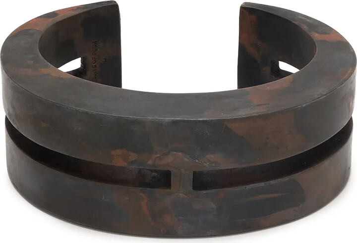 Parts of Four Crescent Crevice bracelet