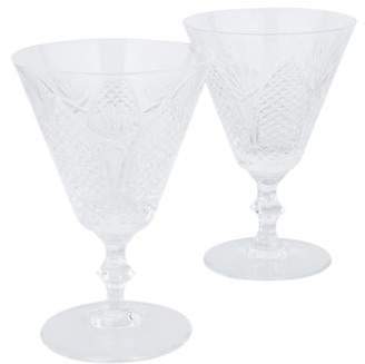 Waterford Dunmore Water Goblets clear Dunmore Water Goblets