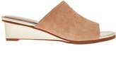 Thumbnail for your product : Judith Ripka Leather Wedge Slide Sandals - Jaimie