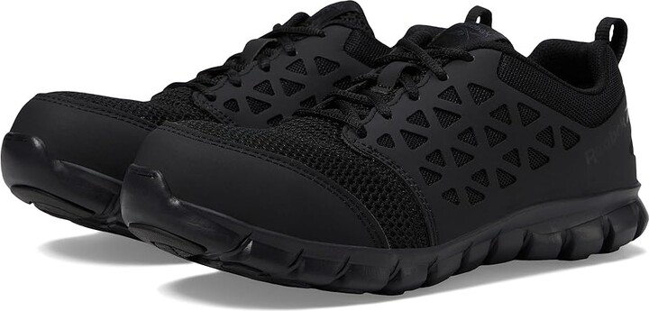 Reebok Work Sublite Cushion Work Comp Toe SD Women's Work Boots Black : 7 B - Medium, Textile