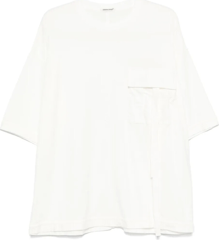 Undercover strap-detail T-shirt