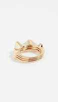 Thumbnail for your product : Kate Spade Frilled to Pieces Stackable Rings