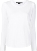 Thumbnail for your product : Veronica Beard round neck long-sleeved T-shirt