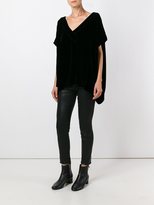 Thumbnail for your product : Marcelo Burlon County of Milan velvet loose top