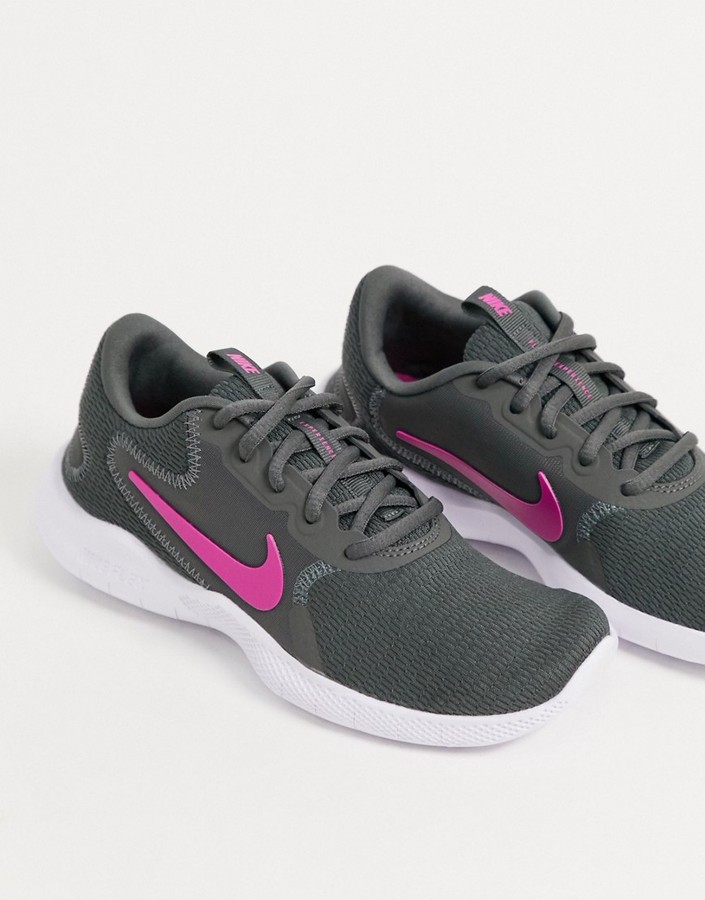 nike womens trainers grey and pink