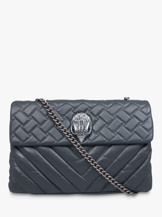 grey leather handbolsas uk