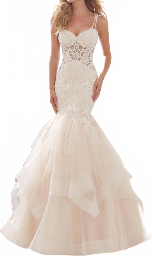 MORILEE Marciela Diamante Bridal Gown In Ivory