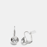 Thumbnail for your product : Coach Round Stone Drop Earrings