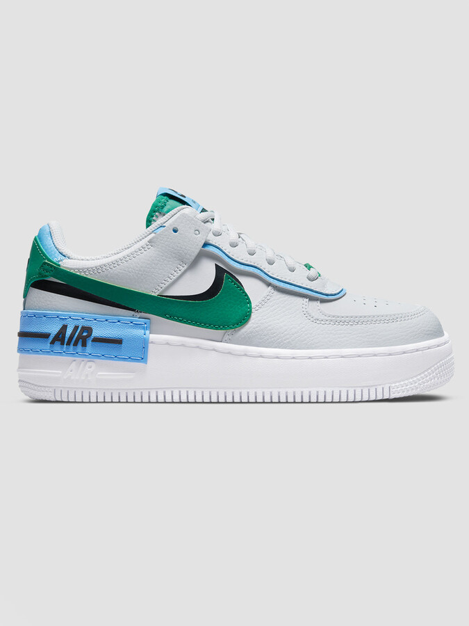 Nike Air Force 1 Shadow Photon Dust/MalachiteBlack ShopStyle