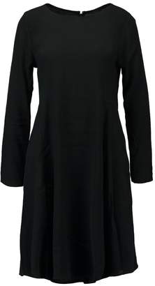 Gap SWING DIPPED HEM DRESS Day dress true black